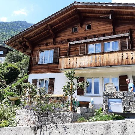 Chalet Apartment By Interlaken. Parking 링겐베르크 외부 사진
