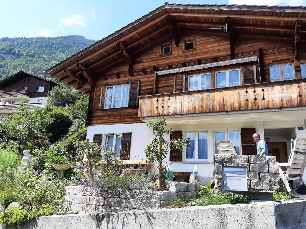Chalet Apartment By Interlaken. Parking 링겐베르크 외부 사진