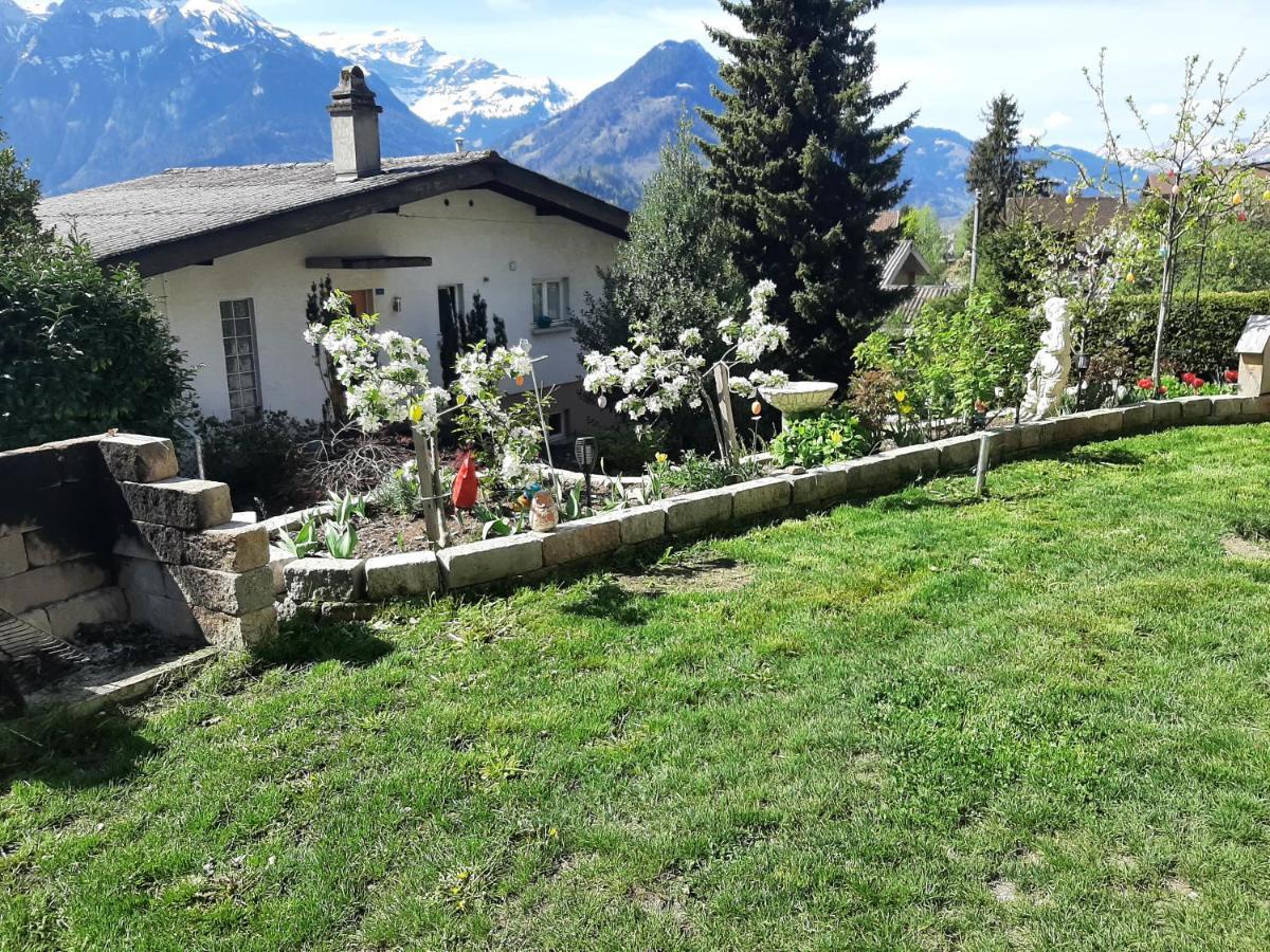 Chalet Apartment By Interlaken. Parking 링겐베르크 외부 사진